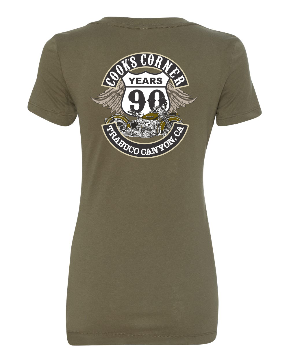 Women's V Neck 90 Design