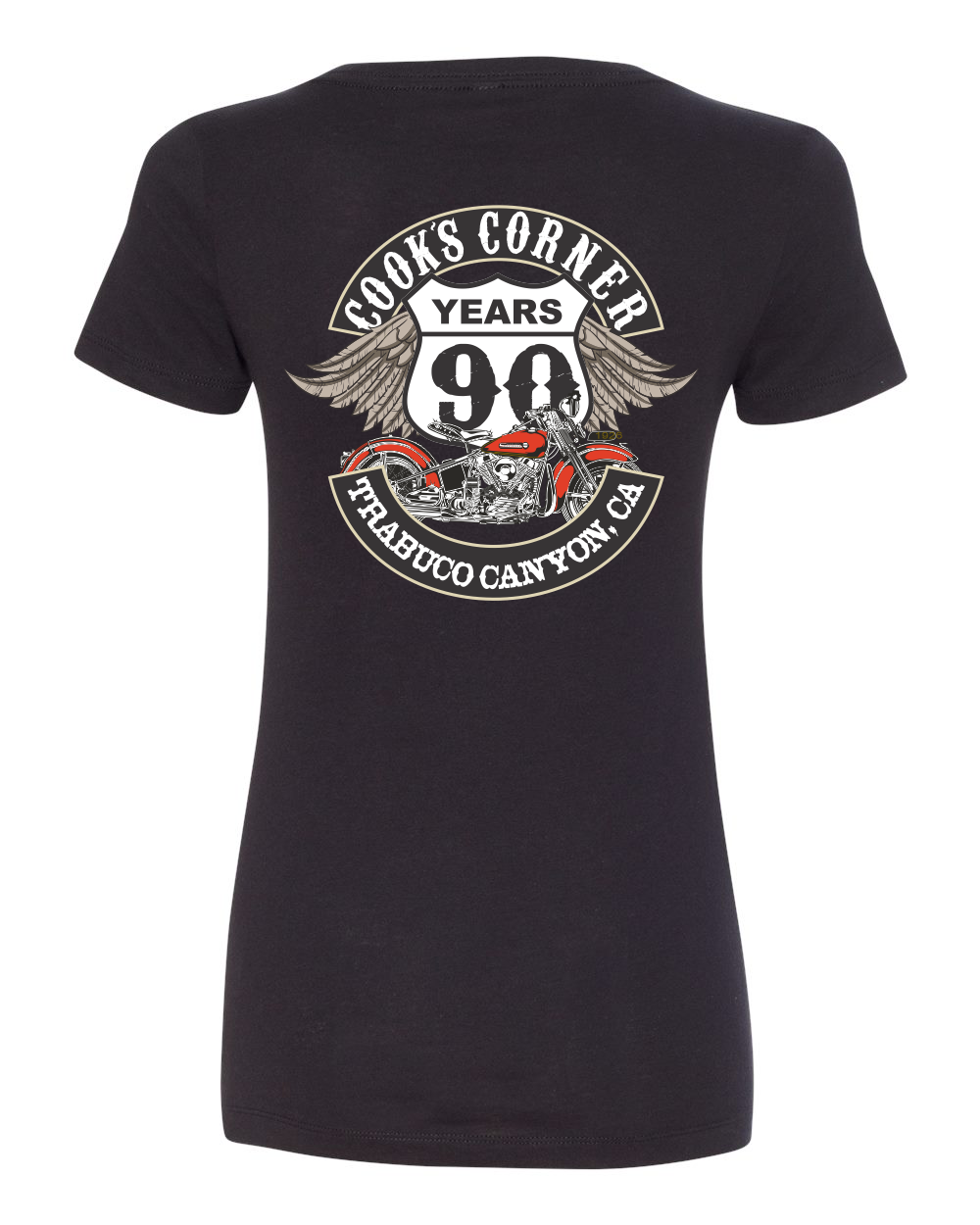 Women's V Neck 90 Design