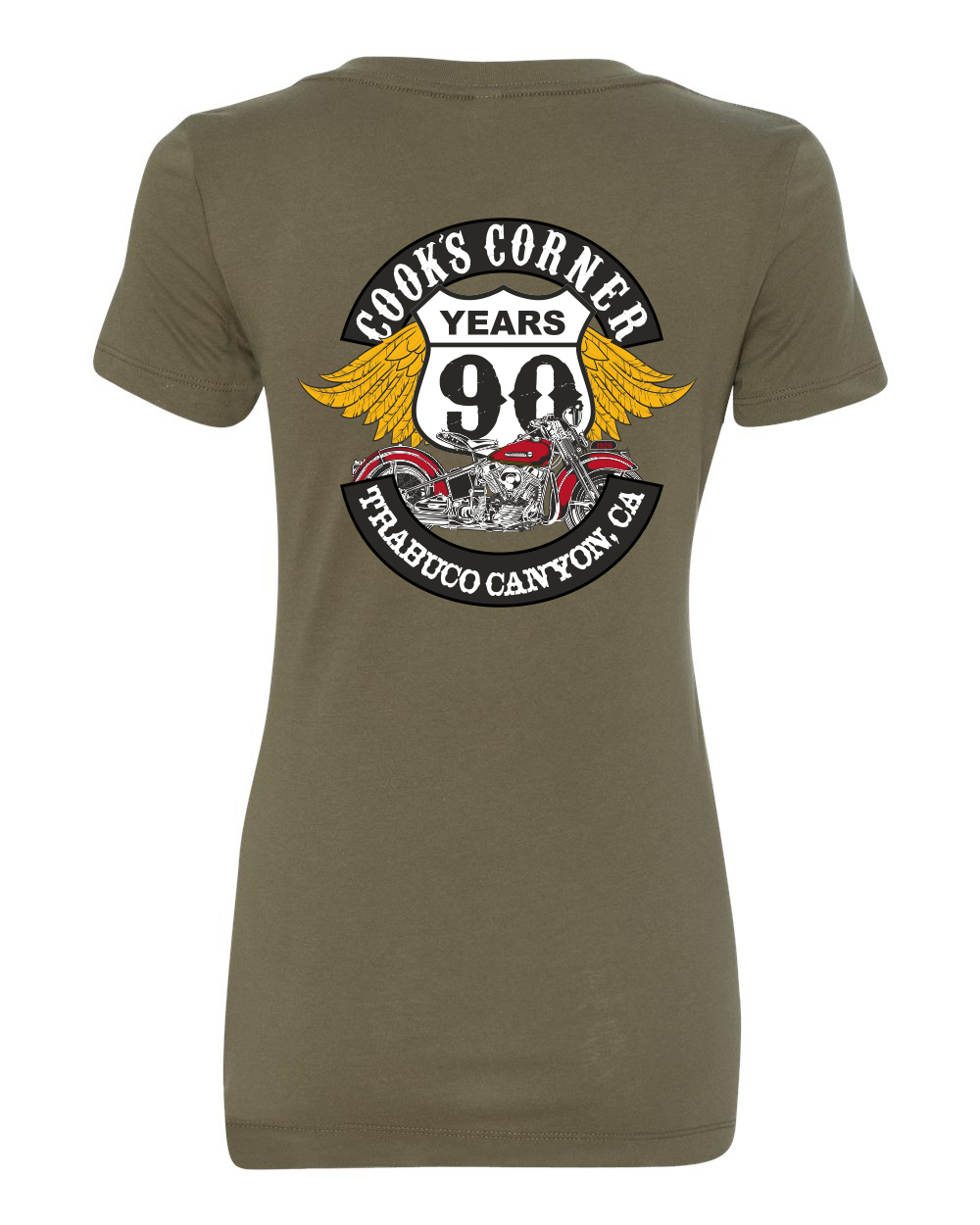 Women's V Neck 90 Design