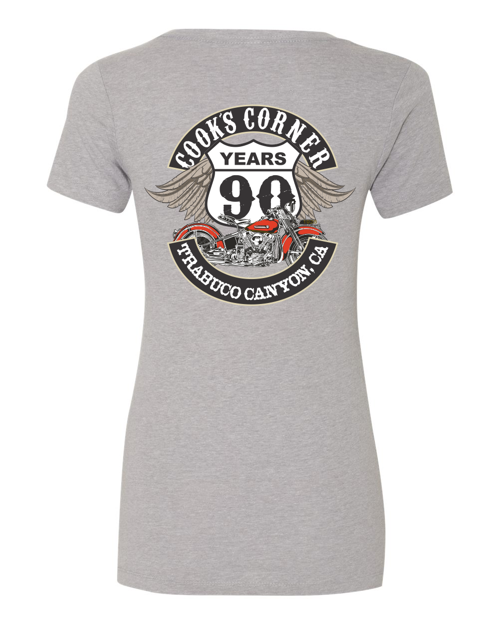 Women's V Neck 90 Design