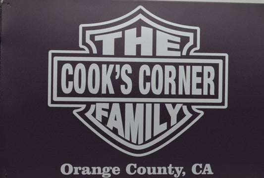 The Family Tin Sign