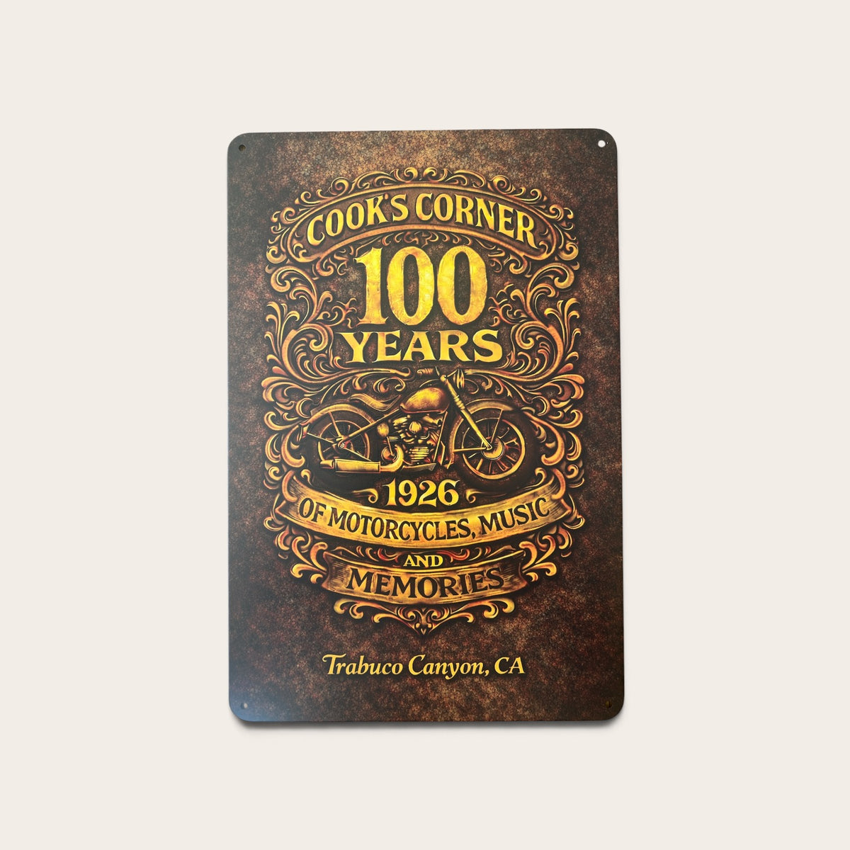 Tin Sign 1800