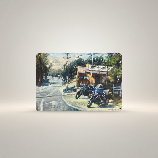 Cooks Corner Oil Painting Tin